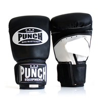 ZZ Punch Bag Buster Mitts - B&W - Small